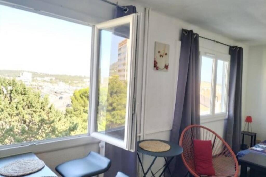 Appartement Toulon Est La Valette Studio 35m2 dominant parking proche mer Extérieur photo